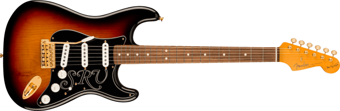 Fender Stevie Ray Vaughan Stratocaster, Pau Ferro Fingerboard, 3-Color Sunburst