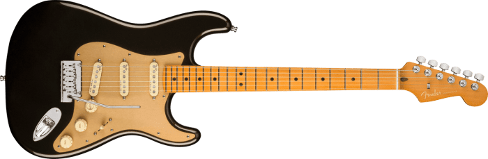 Fender American Ultra Stratocaster, Maple Fingerboard, Texas Tea