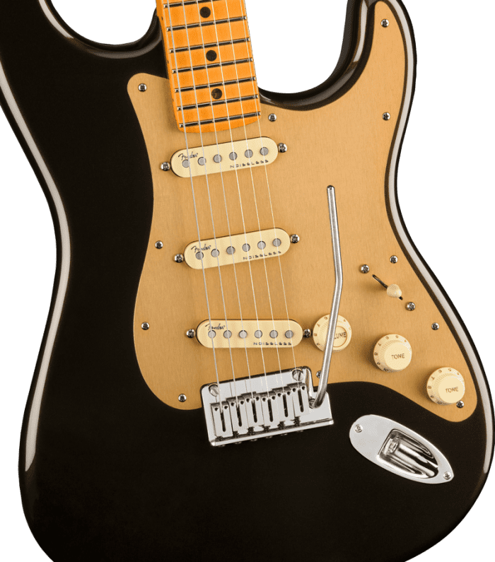 Fender American Ultra Stratocaster, Maple Fingerboard, Texas Tea