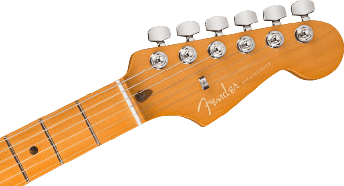 Fender American Ultra Stratocaster, Maple Fingerboard, Texas Tea