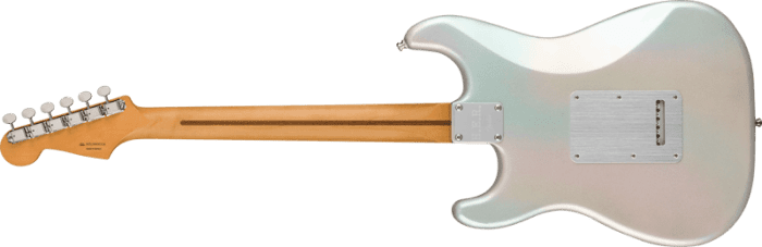 Fender H.E.R. Stratocaster, Maple Fingerboard, Chrome Glow