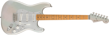 Fender H.E.R. Stratocaster, Maple Fingerboard, Chrome Glow