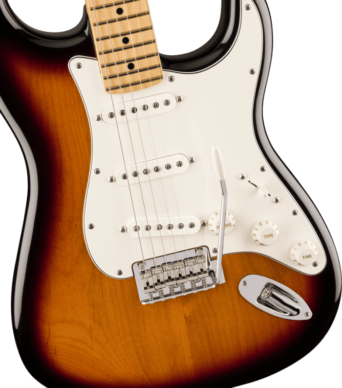 Fender Plyr Strat Mn 2Ts Player Stratocaster, Maple Fingerboard, Anniversary 2-Color Sunburst