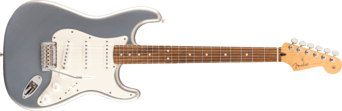 Fender Player Stratocaster, Pau Ferro Fingerboard, Silver