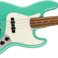 Fender Player Jazz Bass, Pau Ferro Fingerboard, Sea Foam Green