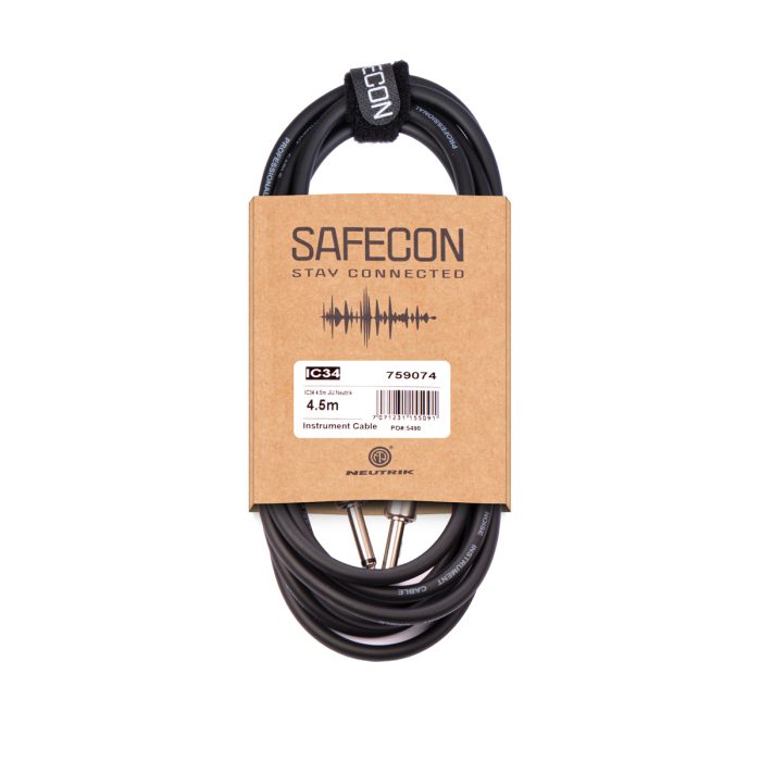 Safecon IC34 4,5m J/J Neutrik