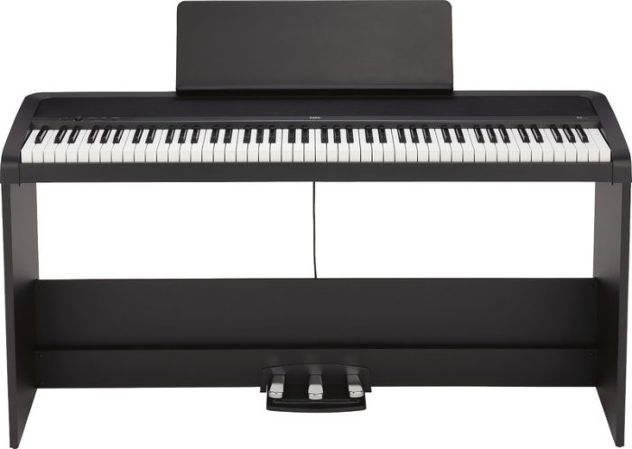 Korg B2+SP-BK Digital piano with stand, black