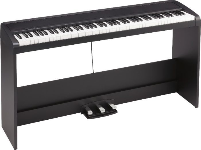 Korg B2+SP-BK Digital piano with stand, black