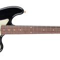 Fender 1966 Bass VI Journeyman Relic with Gold Closet Classic Hardware, Rosewood Fingerboard, Aged Black