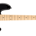 Fender Standard Jazz Bass, Maple Fingerboard, Black Pickguard, Black