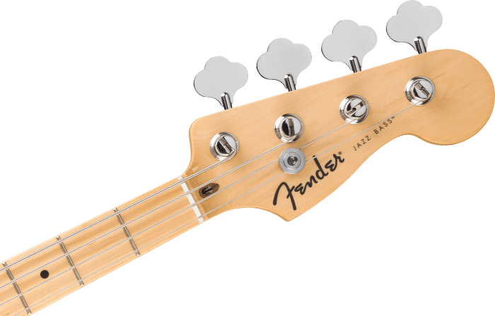 Fender Standard Jazz Bass, Maple Fingerboard, Black Pickguard, Black