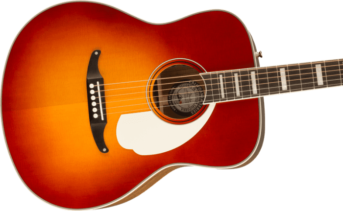 Fender Palomino Vintage, Ovangkol Fingerboard, Aged White Pickguard, Sienna Sunburst