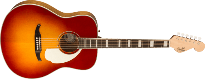 Fender Palomino Vintage, Ovangkol Fingerboard, Aged White Pickguard, Sienna Sunburst