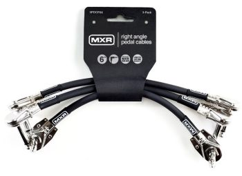 Mxr 3PDCP06 Patchcables Angled 15 cm 3-pack