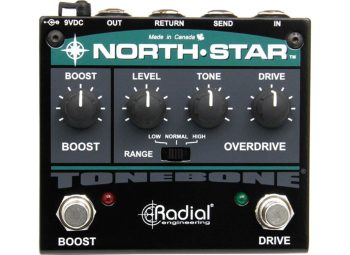 Radial Tonebone NORTHSTAR Overdrive and Power Booster