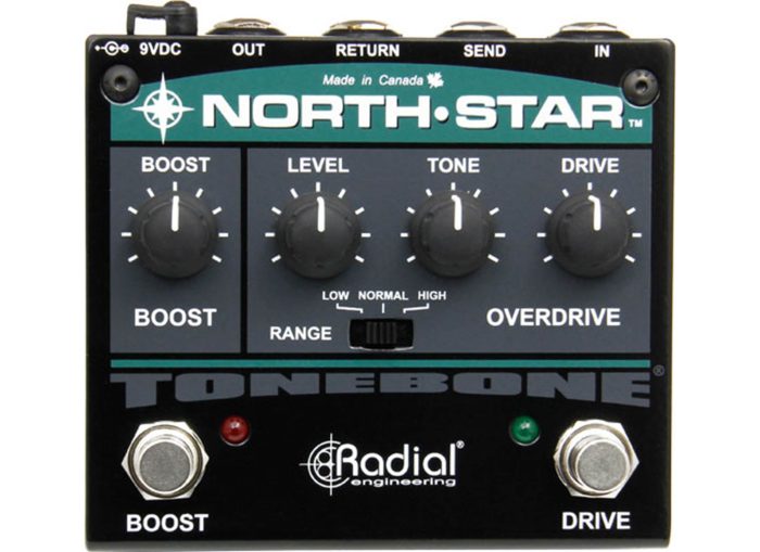 Radial Tonebone NORTHSTAR Overdrive and Power Booster