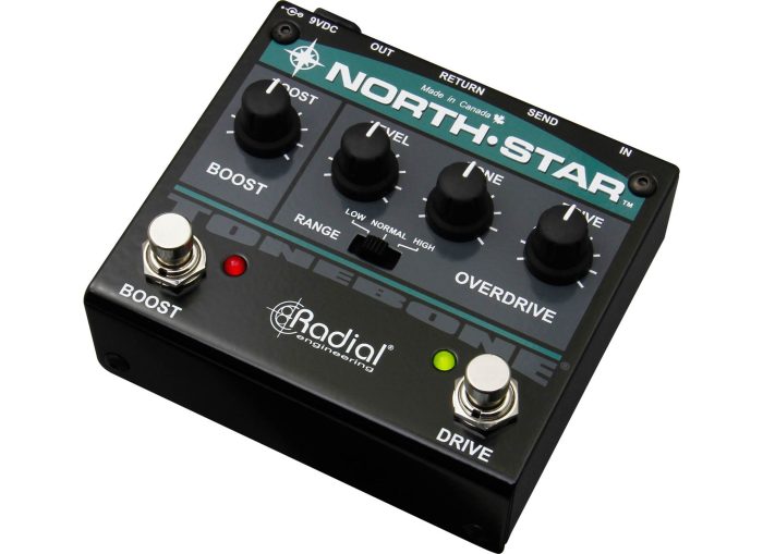 Radial Tonebone NORTHSTAR Overdrive and Power Booster