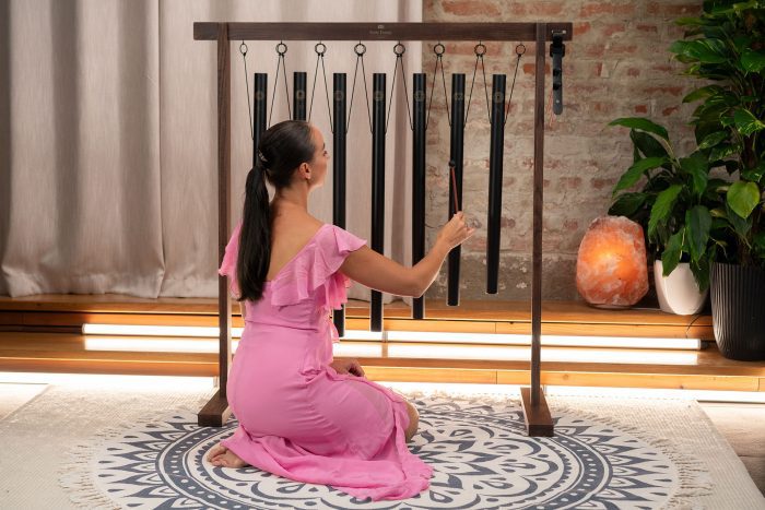 Meinl SBTSETCHA Sound Bath Tube Chimes Chakra Set, 7 Pcs.
