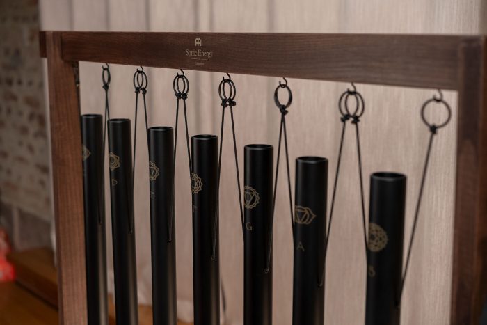 Meinl SBTSETCHA Sound Bath Tube Chimes Chakra Set, 7 Pcs.