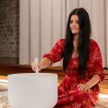 Meinl CSBM16C3 Crystal Singing Bowl 16, 440Hz, Root Chakra E3