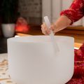 Meinl CSBM16C3 Crystal Singing Bowl 16, 440Hz, Root Chakra E3