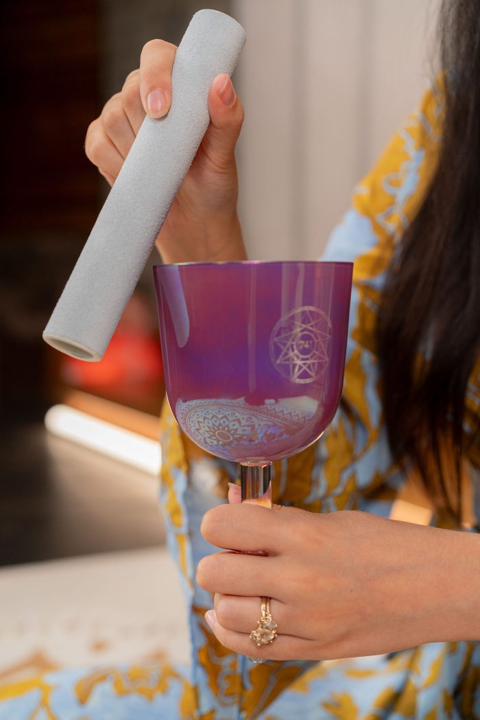 Meinl ESOLCSB741 Essence Solfeggio Crystal Singing Bowl SOL 741 Hz