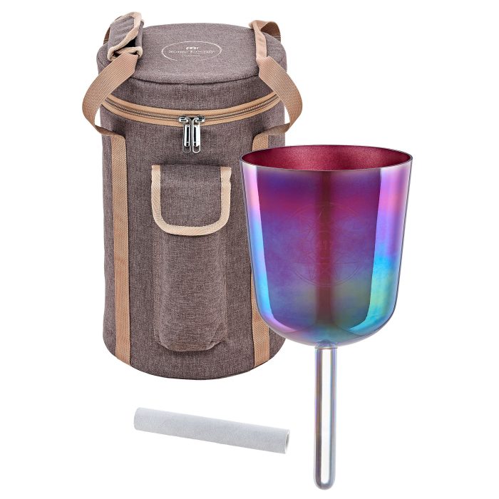 Meinl ESOLCSB417 Essence Solfeggio Crystal Singing Bowl RE 417 Hz