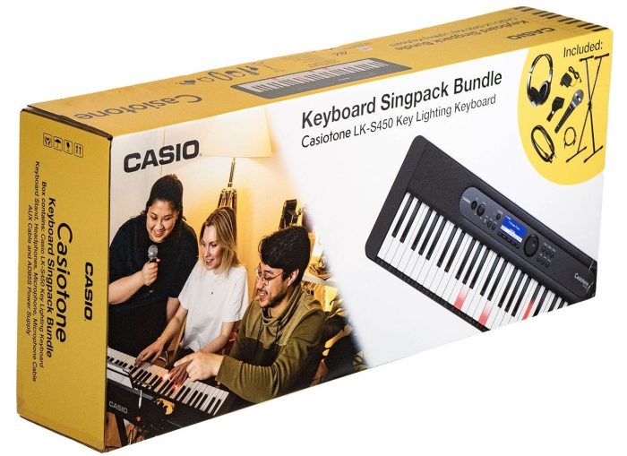 Casio Bundle LK-S450 Singpack