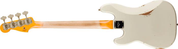 Fender 1960 Precision Bass Relic, Rosewood Fingerboard, Super Faded Aged Olympic White