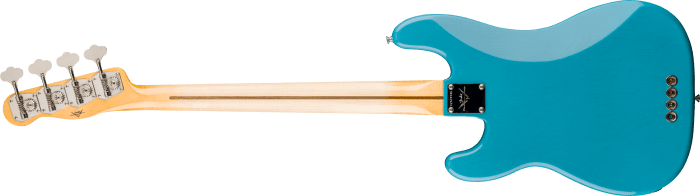Fender 1955 Precision Bass DLX Closet Classic, 1-Piece Quartersawn Maple Neck, Faded Taos Turquoise