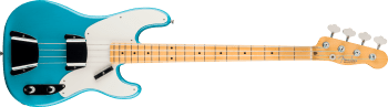 Fender 1955 Precision Bass DLX Closet Classic, 1-Piece Quartersawn Maple Neck, Faded Taos Turquoise