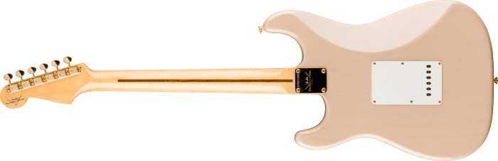 Fender 1955 Stratocaster DLX Closet Classic, 1-Piece Maple Neck, Faded Aged Dirty White Blonde