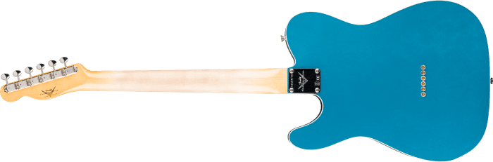 Fender Limited Edition Custom Double Esquire DLX Closet Classic, Rosewood Fingerboard, Aged Ocean Turquoise