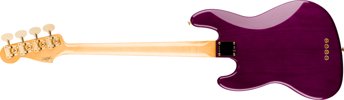 Fender American Custom Jazz Bass NOS, Quartersawn Maple Fingerboard, Purple Transparent
