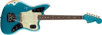 Fender 1965 Jaguar Heavy Relic, Rosewood Fingerboard, Faded Ocean Turquoise