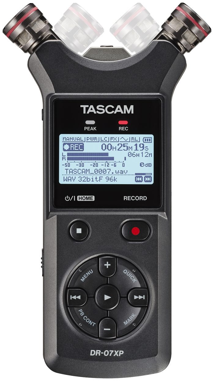 Tascam DR-07XP Stereo Handhaled Field Recorder