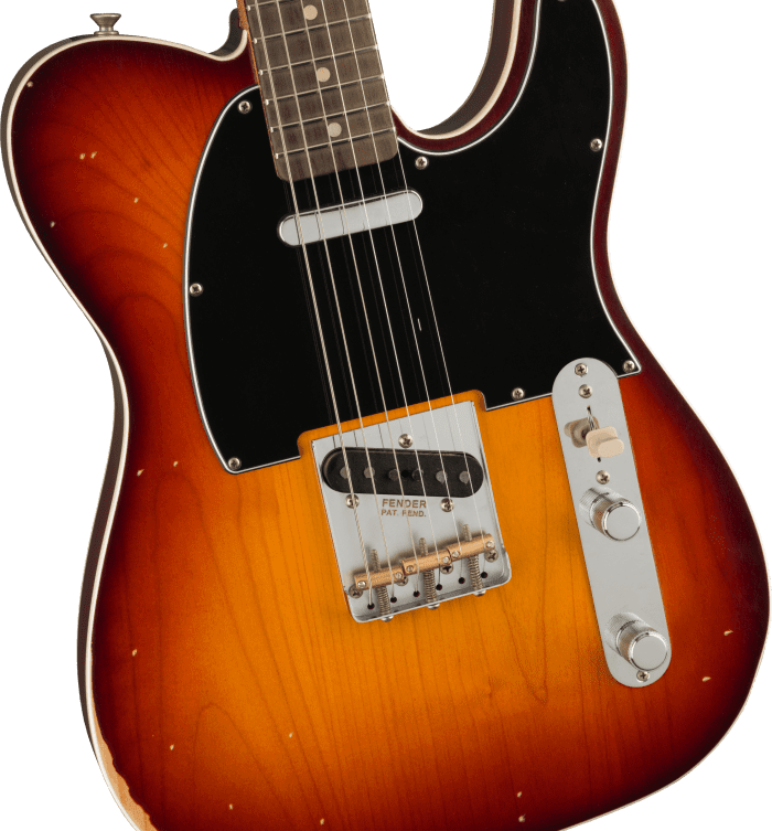 Fender Jason Isbell Custom Telecaster, Rosewood, 3-color Chocolate Burst