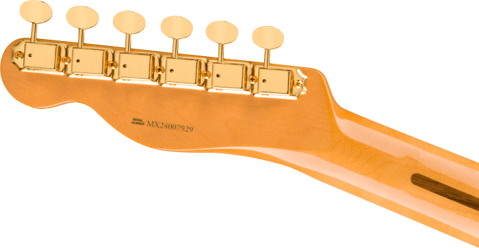 Fender Limited Edition Buck Owens Telecaster, Maple Fingerboard, Red, Silver and Blue Sparkle