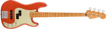 Fender Player Plus Precision Bass, Maple Fingerboard, Fiesta Red