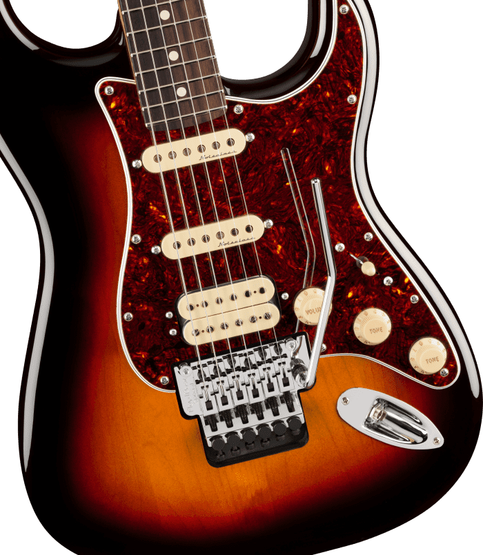 Fender Player II Modified Stratocaster HSS Floyd Rose, Rosewood Fingerboard, 3 Tone Sunburst