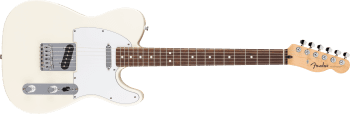 Fender Standard Telecaster, Laurel Fingerboard, White Pickguard, Olympic White