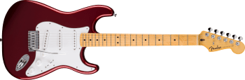Fender Standard Stratocaster, Maple Fingerboard, White Pickguard, Candy Cola