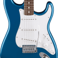Fender Standard Stratocaster, Laurel Fingerboard, White Pickguard, Aqua Marine Metallic