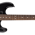 Fender Standard Stratocaster HSS, Laurel Fingerboard, Black Pickguard, Black