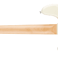 Fender Standard Precision Bass, Maple Fingerboard, Black Pickguard, Olympic White
