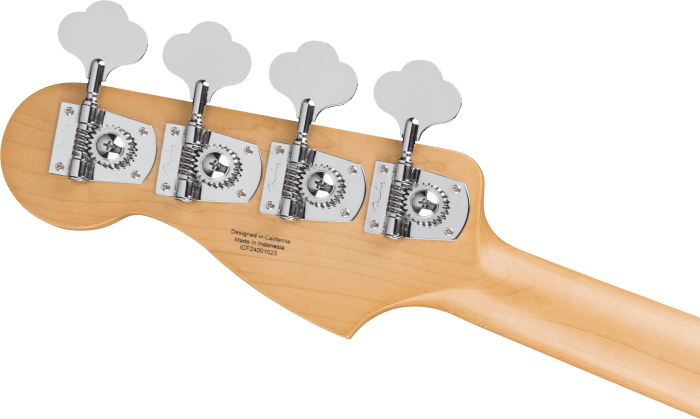 Fender Standard Precision Bass, Maple Fingerboard, Black Pickguard, Olympic White
