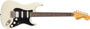 Fender Classic Vibe '70s Stratocaster HT HSS, Laurel Fingerboard, Black Pickguard, Olympic White