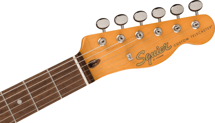 Fender Classic Vibe Custom Telecaster SH with Bigsby, Parchment Pickguard, Aztec Gold