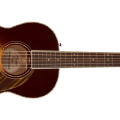 Fender PS-220E Parlor, All Mahogany, Ovangkol Fingerboard, Aged Cognac Burst