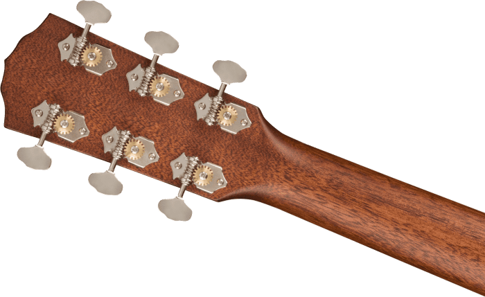 Fender PS-220E Parlor, Ovangkol Fingerboard, 3-Tone Vintage Sunburst